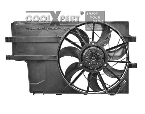 BBR AUTOMOTIVE Вентилятор, охлаждение двигателя 001-60-03057